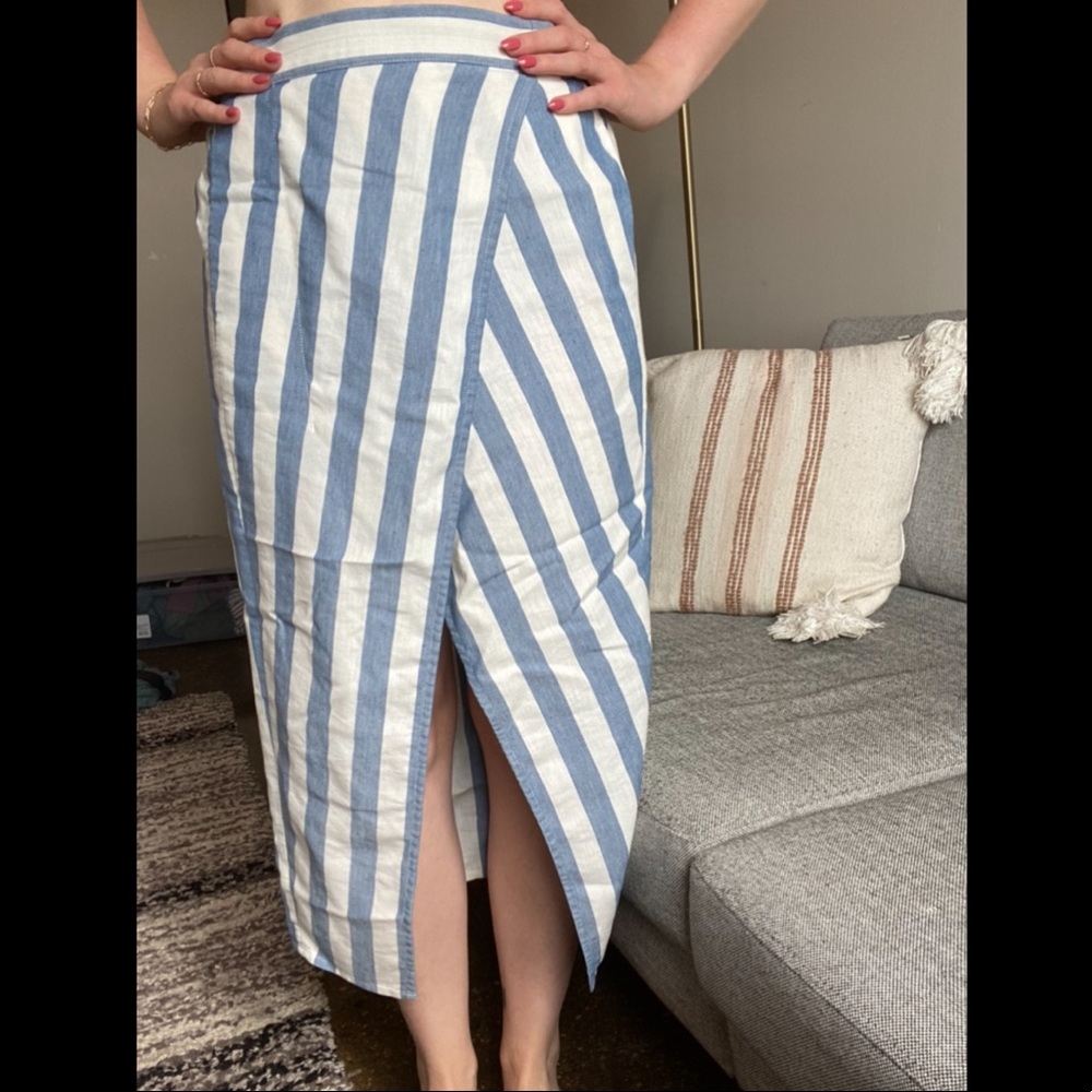High waisted madewell skirt